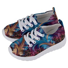 Fractal Art Artwork Psychedelic Kids  Lightweight Sports Shoes