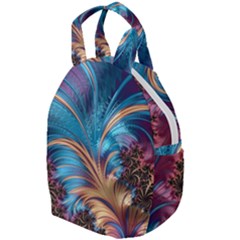 Fractal Art Artwork Psychedelic Travel Backpacks