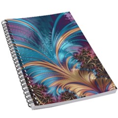 Fractal Art Artwork Psychedelic 5 5  X 8 5  Notebook