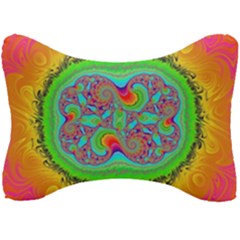 Fractal Art Design Fantasy Light Seat Head Rest Cushion