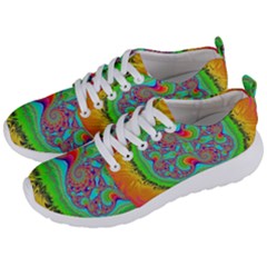 Fractal Art Design Fantasy Light Men s Lightweight Sports Shoes