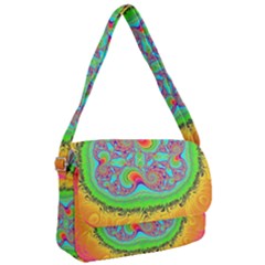 Fractal Art Design Fantasy Light Courier Bag