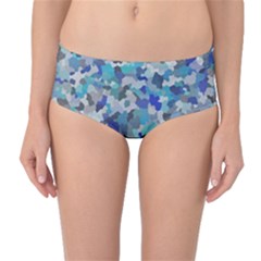 Winter Mid-waist Bikini Bottoms by artifiart