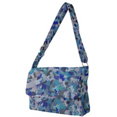 Winter Full Print Messenger Bag