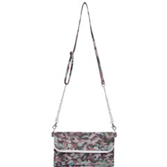 Gray Facets Mini Crossbody Handbag by artifiart