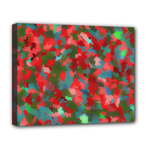 Redness Deluxe Canvas 20  X 16  (stretched) by artifiart