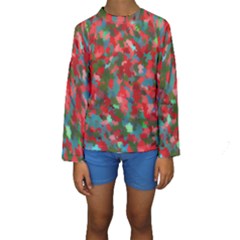 Redness Kids  Long Sleeve Swimwear by artifiart