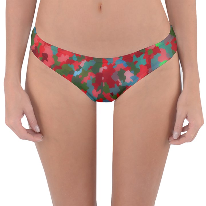 Redness Reversible Hipster Bikini Bottoms