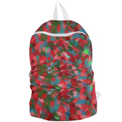 Redness Foldable Lightweight Backpack by artifiart