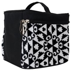 Geometric Tile Background Make Up Travel Bag (big)