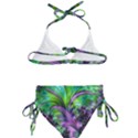 Fractal Art Artwork Feather Swirl Kids  Classic Bikini Set View2