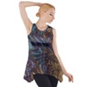 Fractal Art Artwork Globular Side Drop Tank Tunic View1