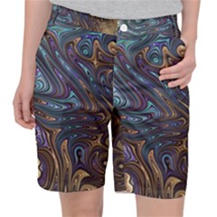 Fractal Art Artwork Globular Pocket Shorts