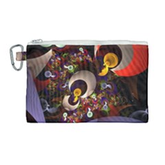 Metals Electrical Canvas Cosmetic Bag (large) by Pakrebo