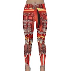 Mechanical Droid Mandelbulb Classic Yoga Leggings by Pakrebo