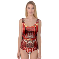 Mechanical Droid Mandelbulb Princess Tank Leotard  by Pakrebo