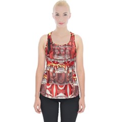 Mechanical Droid Mandelbulb Piece Up Tank Top by Pakrebo