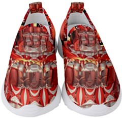 Mechanical Droid Mandelbulb Kids  Slip On Sneakers