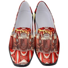 Mechanical Droid Mandelbulb Women s Classic Loafer Heels by Pakrebo