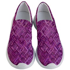 Purple Pattern Background Women s Lightweight Slip Ons by Pakrebo