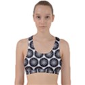 Pattern Swirl Spiral Repeating Back Weave Sports Bra View1