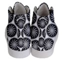 Pattern Swirl Spiral Repeating Men s Hi-Top Skate Sneakers View4