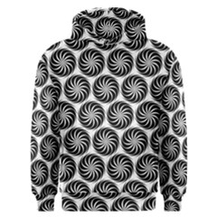 Pattern Swirl Spiral Repeating Men s Overhead Hoodie by Pakrebo