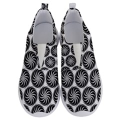 Pattern Swirl Spiral Repeating No Lace Lightweight Shoes by Pakrebo