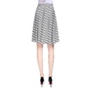 Wave Wave Lines Diagonal Seamless A-Line Skirt View2