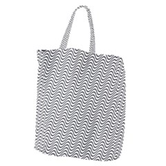 Wave Wave Lines Diagonal Seamless Giant Grocery Tote by Pakrebo