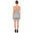 Wave Wave Lines Diagonal Seamless One Soulder Bodycon Dress View2