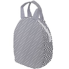 Wave Wave Lines Diagonal Seamless Travel Backpacks