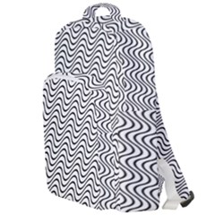 Wave Wave Lines Diagonal Seamless Double Compartment Backpack