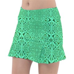 Triangle Background Pattern Tennis Skirt