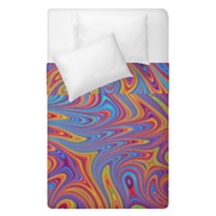 Fractal Psychedelic Fantasy Surreal Duvet Cover Double Side (single Size) by Pakrebo