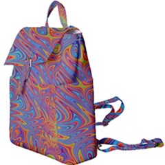 Fractal Psychedelic Fantasy Surreal Buckle Everyday Backpack by Pakrebo