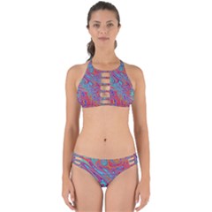 Fractal Bright Fantasy Design Perfectly Cut Out Bikini Set by Pakrebo