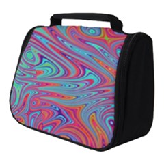 Fractal Bright Fantasy Design Full Print Travel Pouch (small)