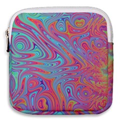 Fractal Bright Fantasy Design Mini Square Pouch