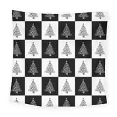 Christmas Tree Christmas Tree Square Tapestry (large)