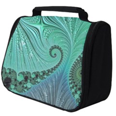 Fractal Artwork Fan Shape Art Full Print Travel Pouch (big)