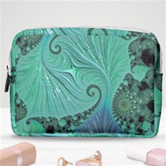 Fractal Artwork Fan Shape Art Make Up Pouch (medium)