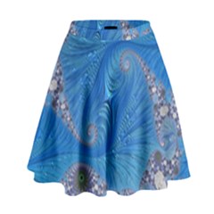 Fractal Artwork Artwork Fractal Art High Waist Skirt