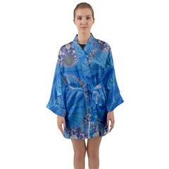 Fractal Artwork Artwork Fractal Art Long Sleeve Kimono Robe