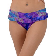 Fractal Artwork Art Design Frill Bikini Bottom