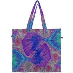 Fractal Artwork Art Design Canvas Travel Bag by Pakrebo