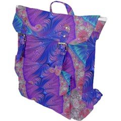 Fractal Artwork Art Design Buckle Up Backpack