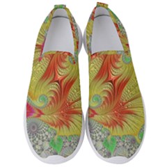 Fractal Artwork Fractal Artwork Men s Slip On Sneakers