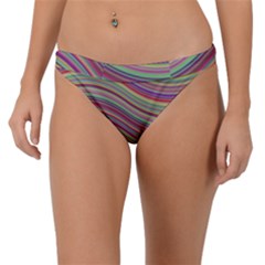 Wave Abstract Happy Background Band Bikini Bottom