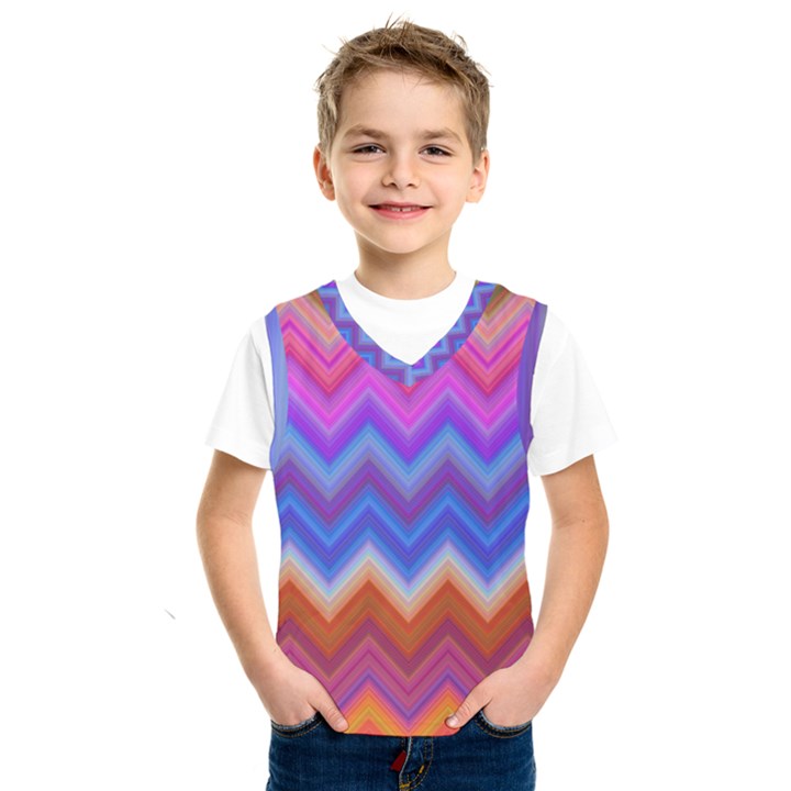 Pattern Chevron Zigzag Background Kids  SportsWear